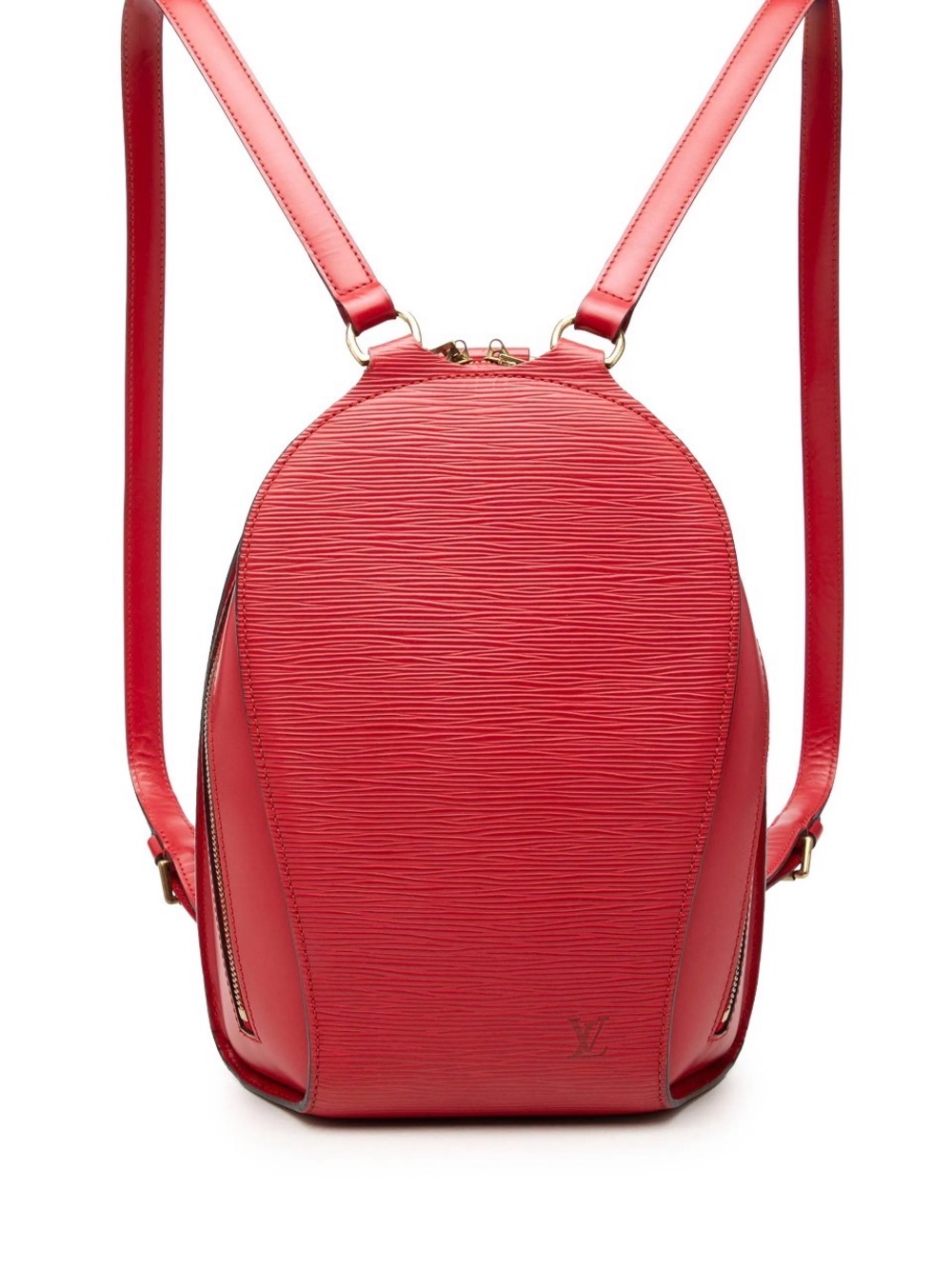 Louis Vuitton Red Epi Leather Compact Backpack